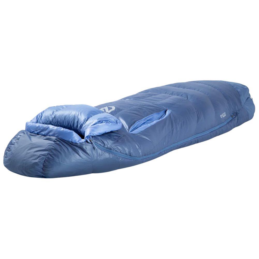 Nemo Equipment Women&#39;s Disco Endless Promise 30°F Regular Down Sleeping Bag (Blue Horizon) Back