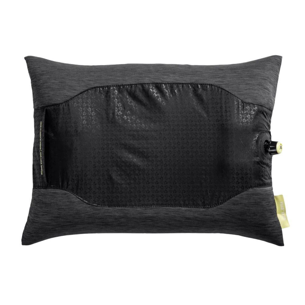 Nemo Equipment Fillo Elite Ultralight Backpacking Pillow (Black Pearl/Citron) Back