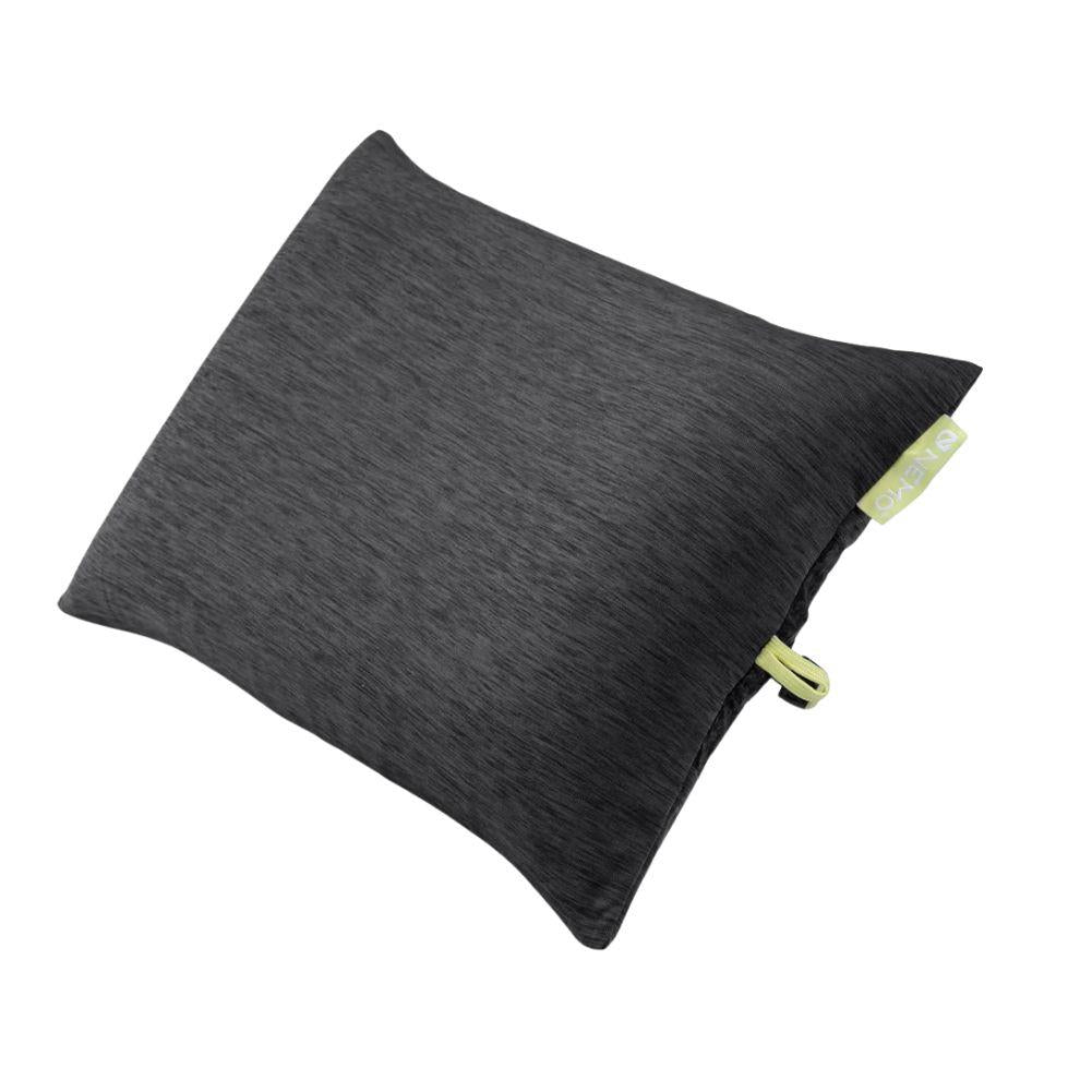 Nemo Equipment Fillo Elite Ultralight Backpacking Pillow (Black Pearl/Citron) Side
