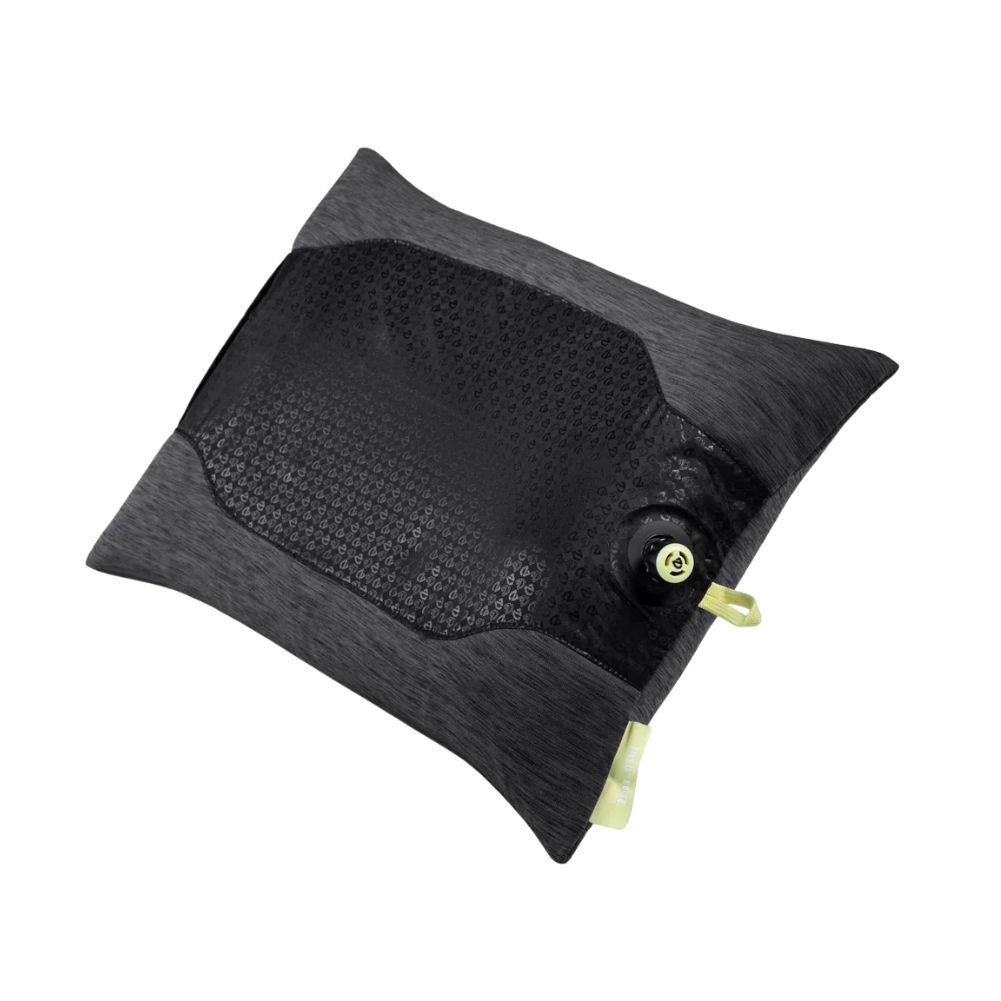 Nemo Equipment Fillo Elite Ultralight Backpacking Pillow (Black Pearl/Citron) Back Valve