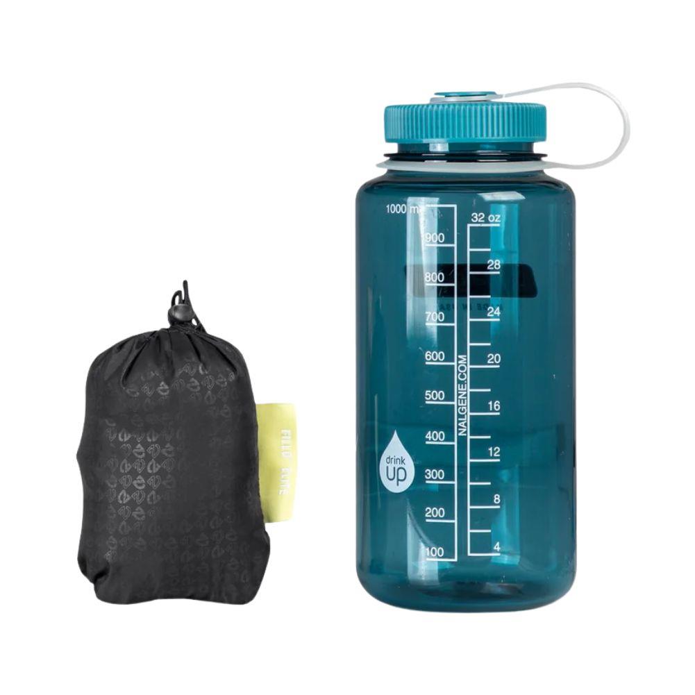 Nemo Equipment Fillo Elite Ultralight Backpacking Pillow (Black Pearl/Citron) Pack