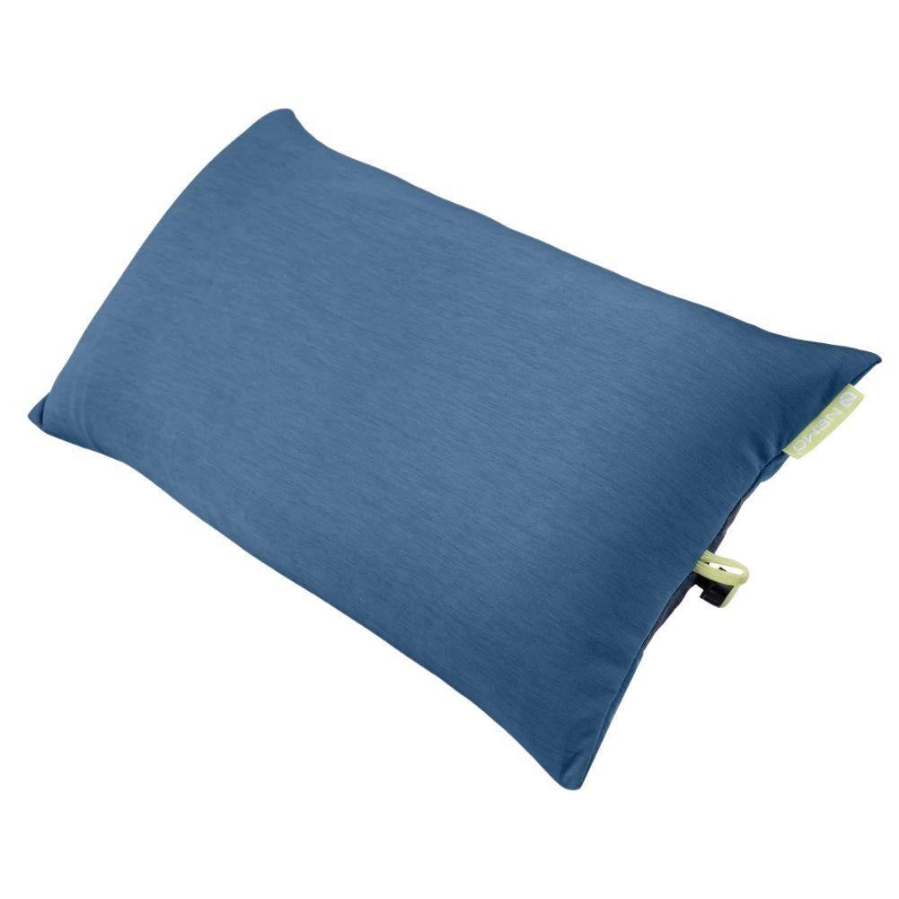Nemo Equipment Fillo Elite Wide Ultralight Backpacking Pillow (Blue Horizon/Citron) Side