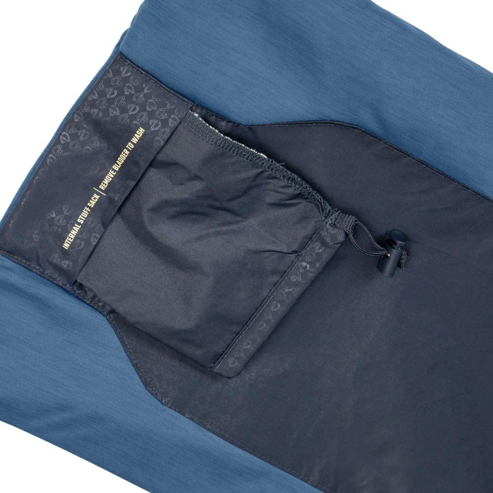 Nemo Equipment Fillo Elite Wide Ultralight Backpacking Pillow (Blue Horizon/Citron) Pack Sack