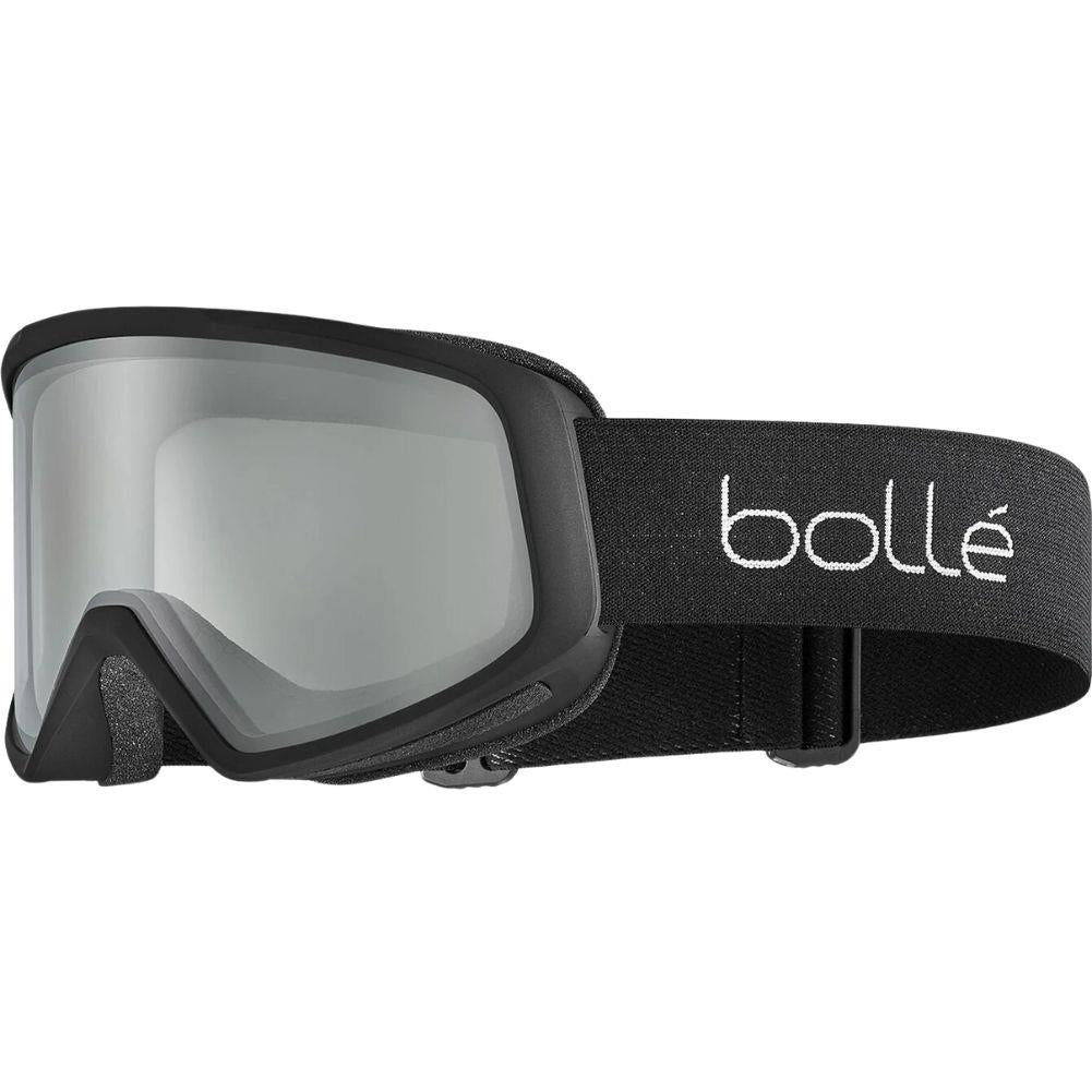 Bollé Unisex Bedrock Snow Sports Goggles (Black Matte/Clear) - Cat 0