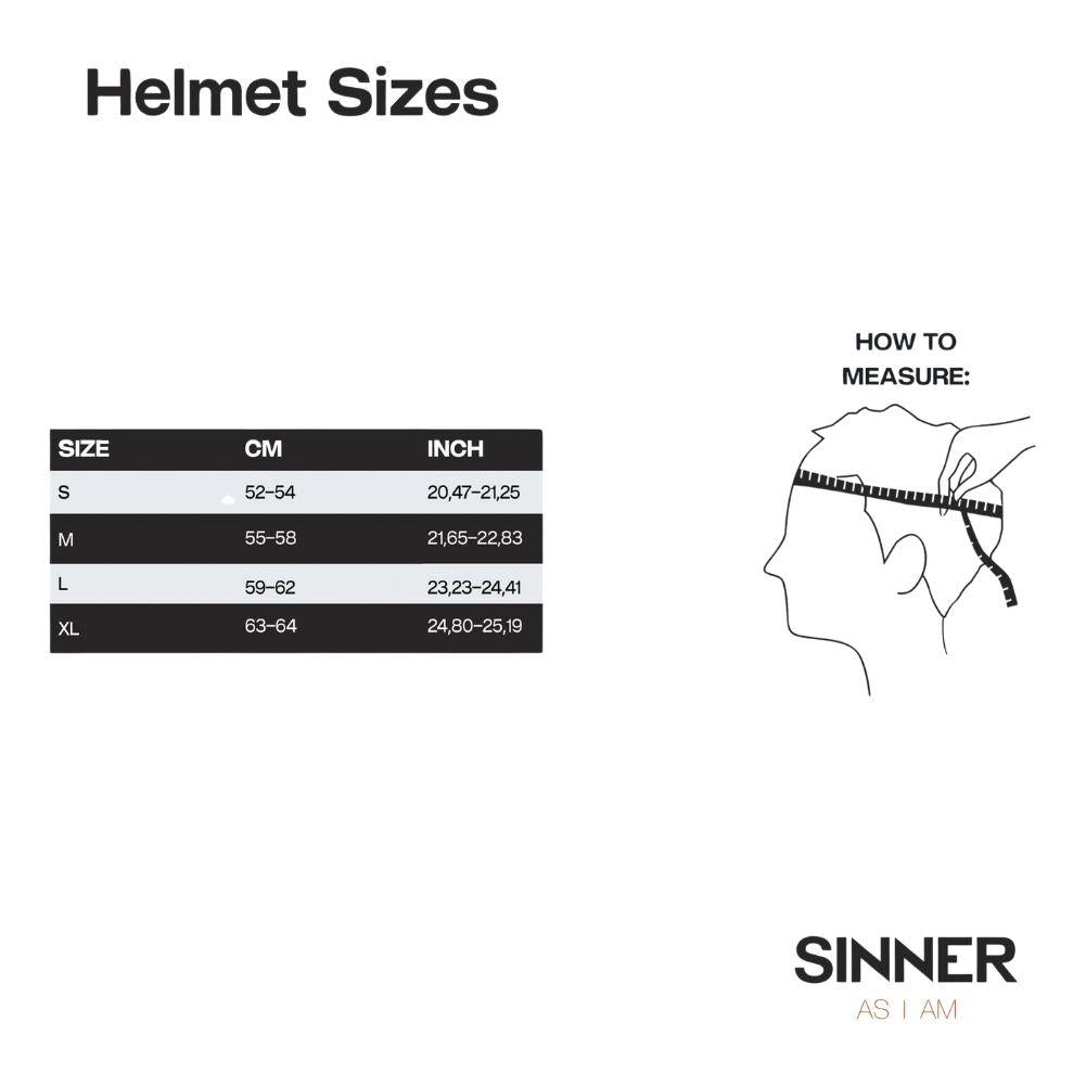 Sinner Titan Visor Snow Sports Helmet (Matte Grey/Blue) Size
