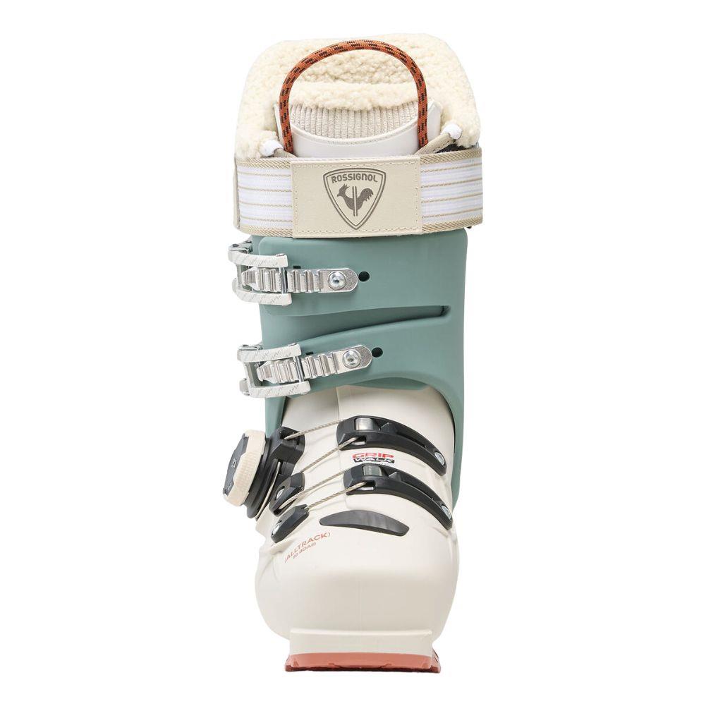 Rossignol Women&#39;s Alltrack 80 Boa GW All Mountain Ski Boots (Beige/Teal) Front