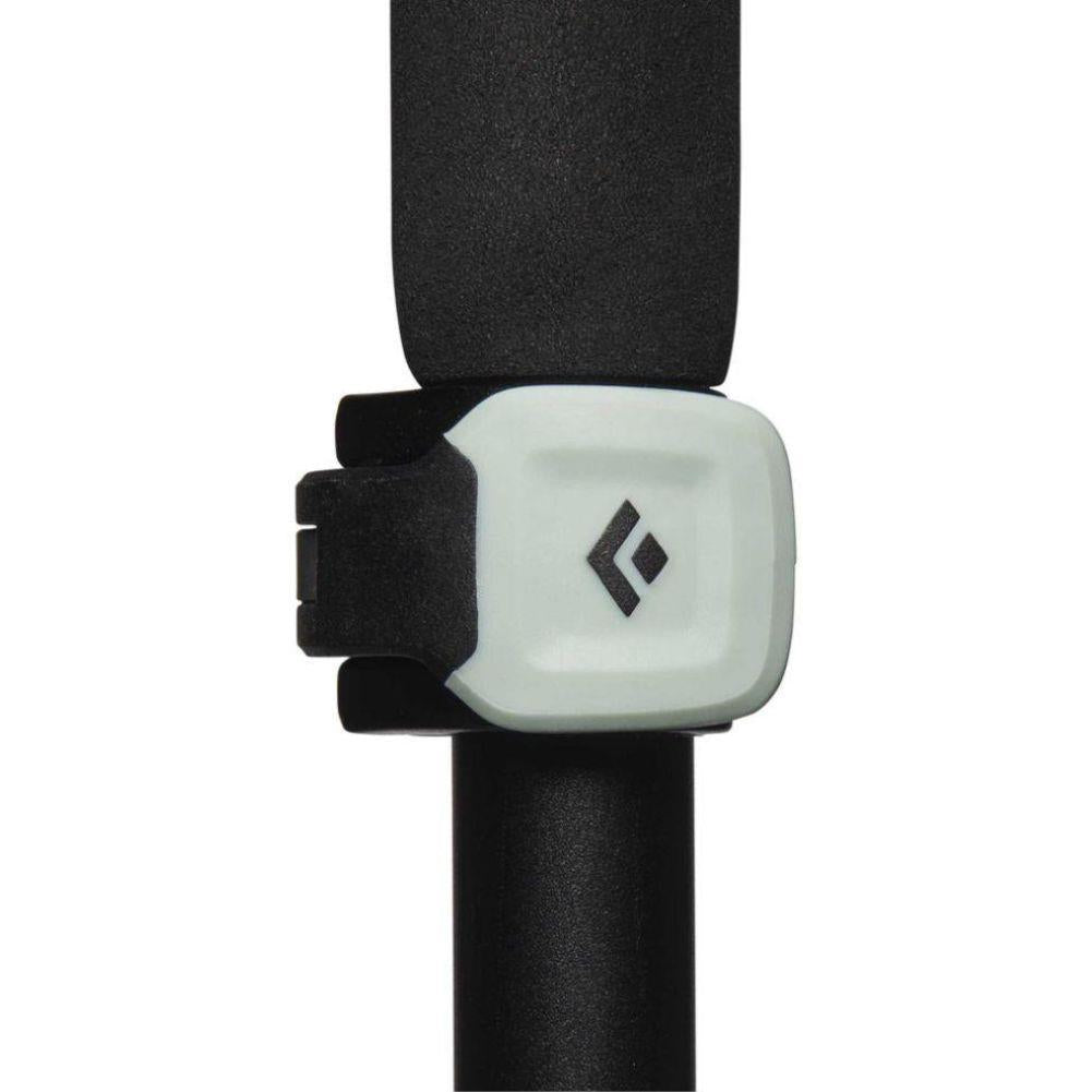 Black Diamond Pursuit FLZ Trekking Poles - S/M 100-125cm (Black/Foam Green) clip