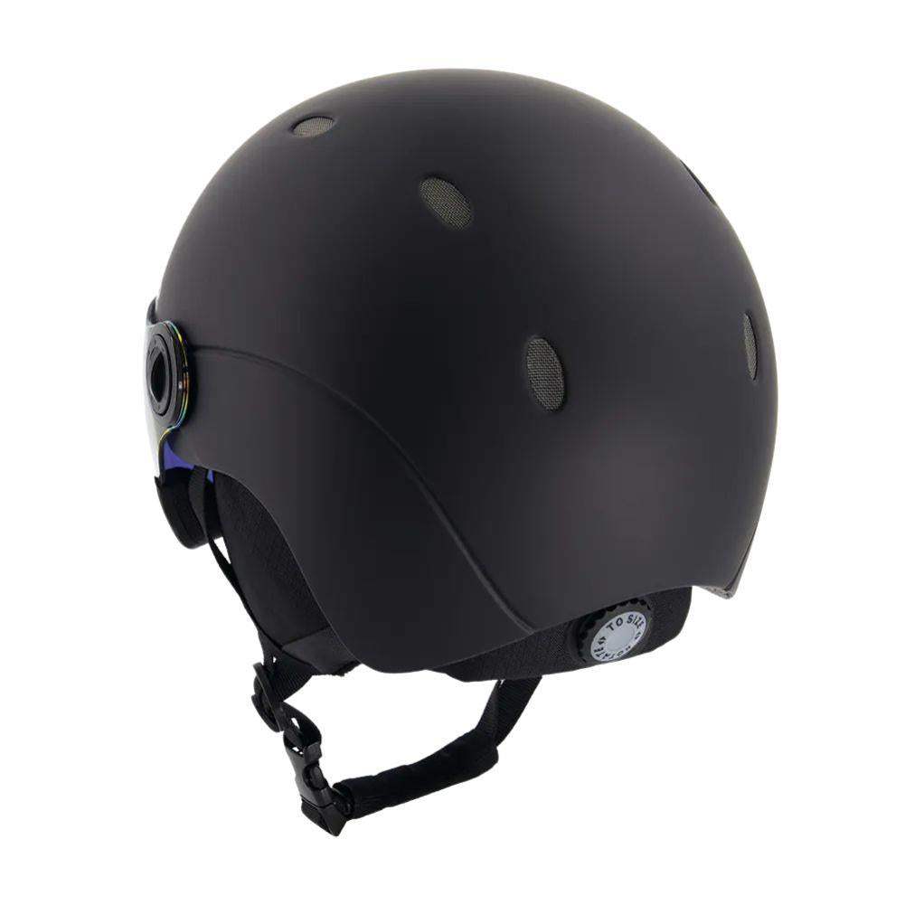 Sinner Titan Snow Sports Helmet &amp; Trans+ Visor (Black/Red) - Cat 1-3