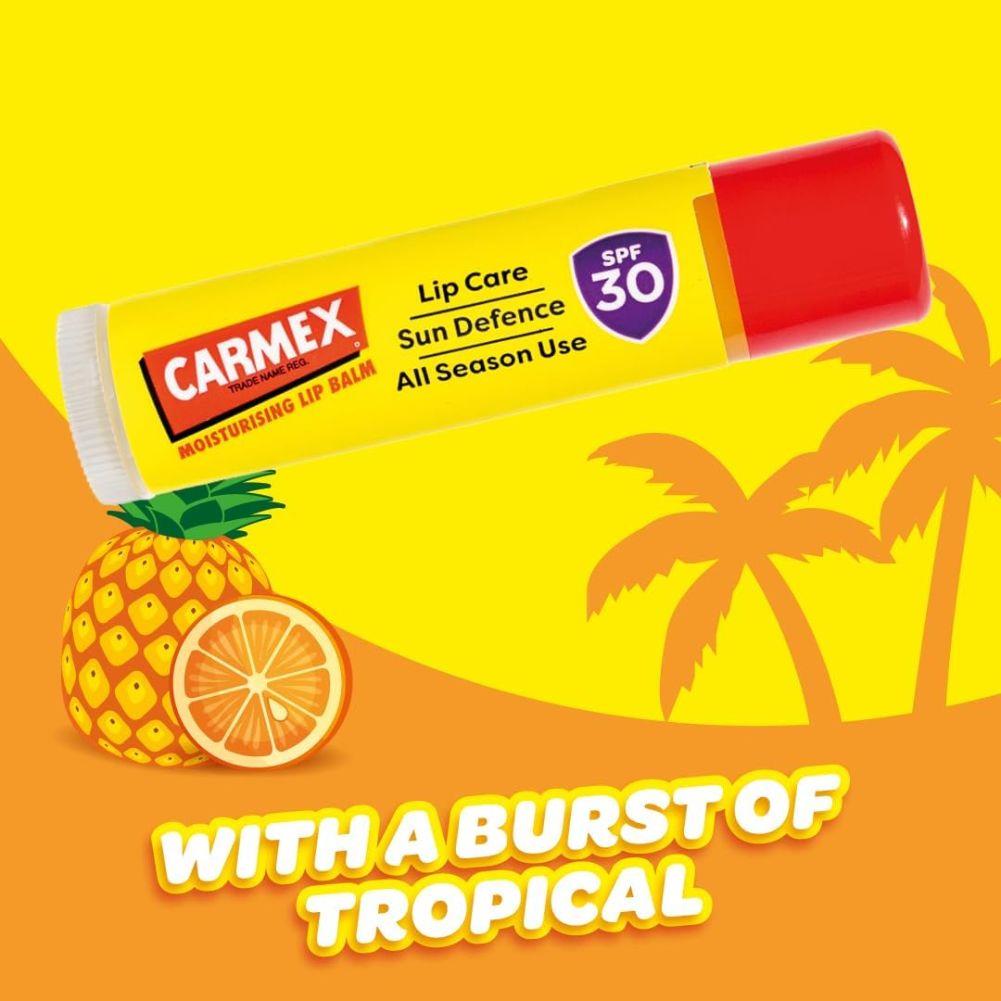 CARMEX Tropical Click Stick burst