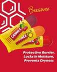 Carmex Minis Lip Balm Tube Set (Cherry, Pineapple & Strawberry) beewax