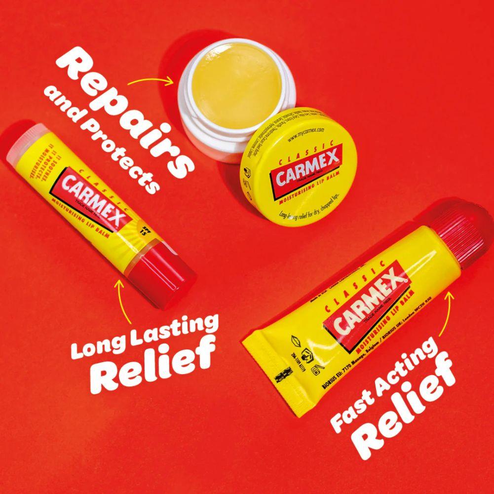 Carmex Minis Lip Balm Tube Set (Cherry, Pineapple &amp; Strawberry)