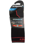 Bridgedale StormSock Heavyweight Waterproof Boot Sock (Black) package