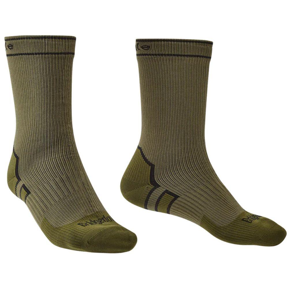 Bridgedale StormSock Midweight Waterproof Boot Sock (Khaki)