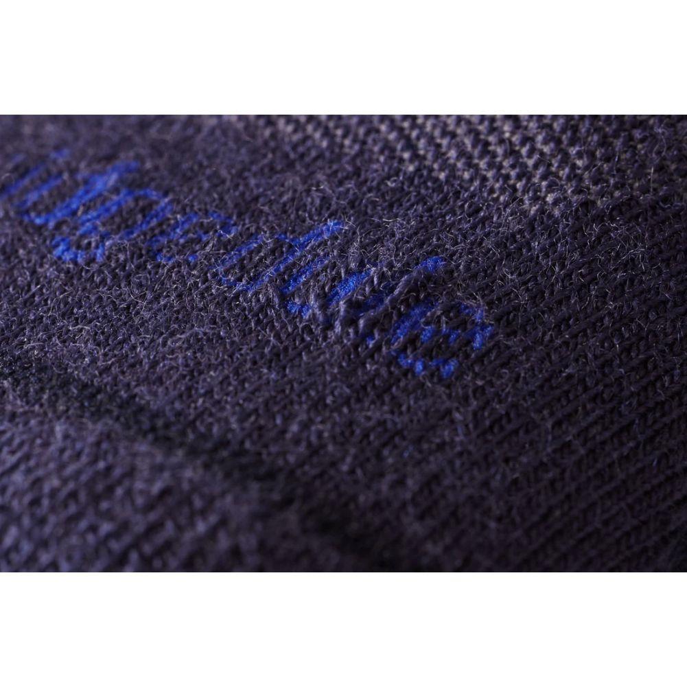 Bridgedale Men's Ski Lightweight Merino Performance Over Calf (Navy) fabric