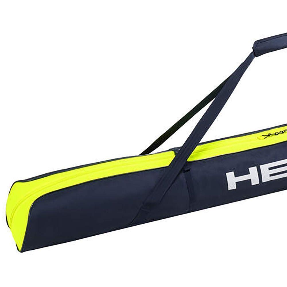Head Single Skibag 175 cm (Anthracite/Yellow) close up