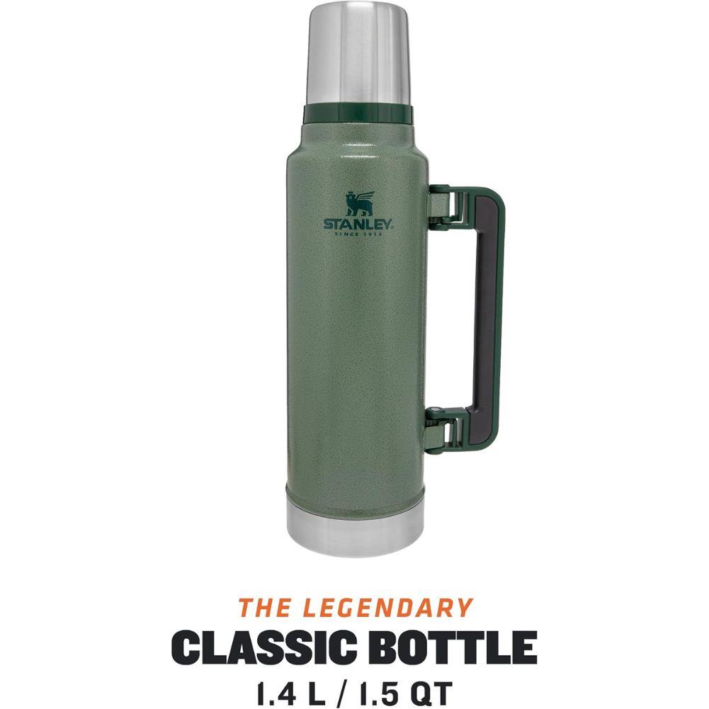 Stanley Classic Legendary Thermal 1.4L Flask (Hammertone Green) info