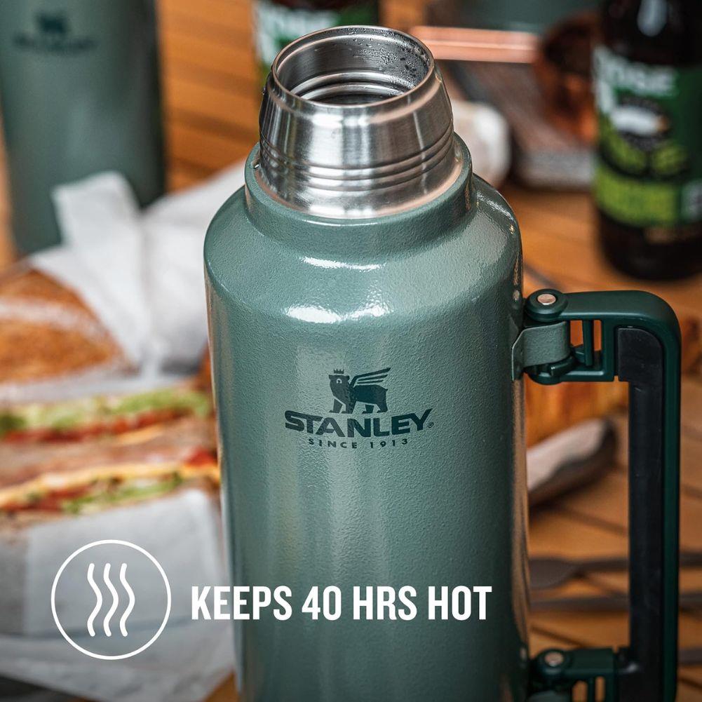 Stanley Classic Legendary Thermal 1.4L Flask (Hammertone Green) hot