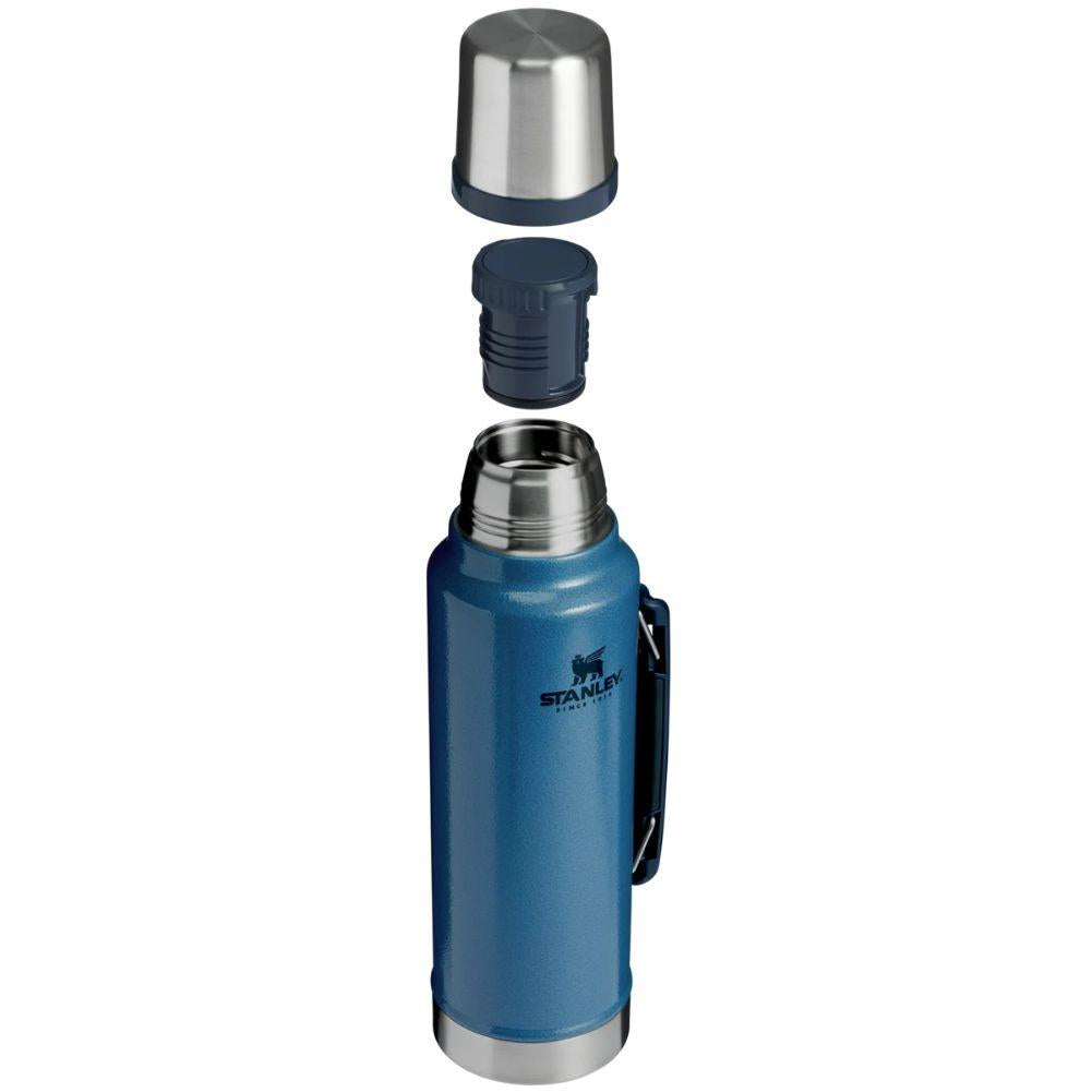 Stanley Classic Legendary Thermal 1.4L Flask (Hammertone Lake) lid off