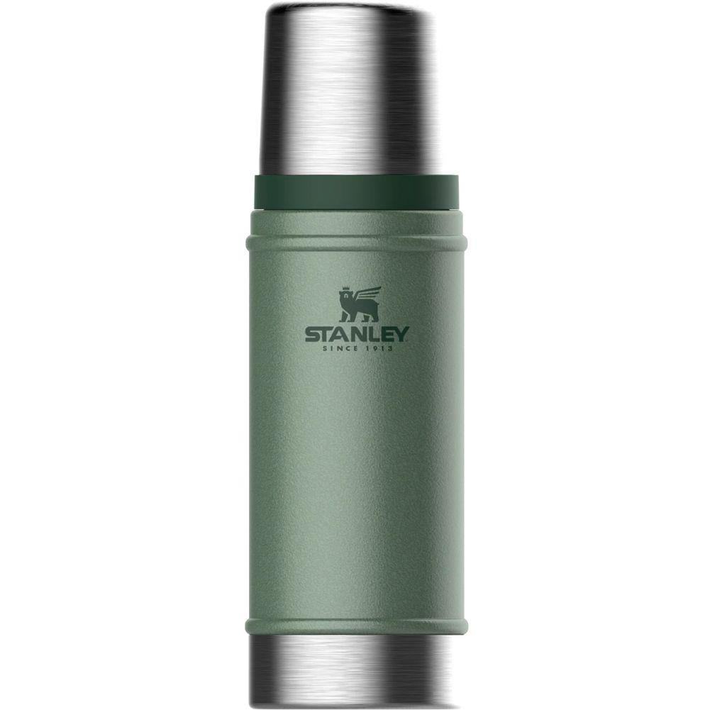 Stanley Classic Legendary Bottle 0.47L Flask (Hammertone Green) angle front