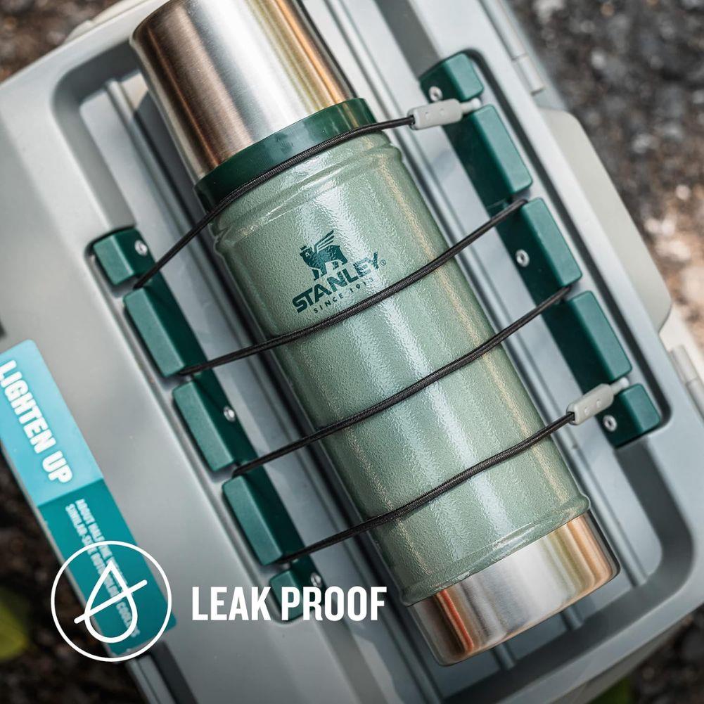 Stanley Classic Legendary Bottle 0.47L Flask (Hammertone Green) don&#39;t let it out