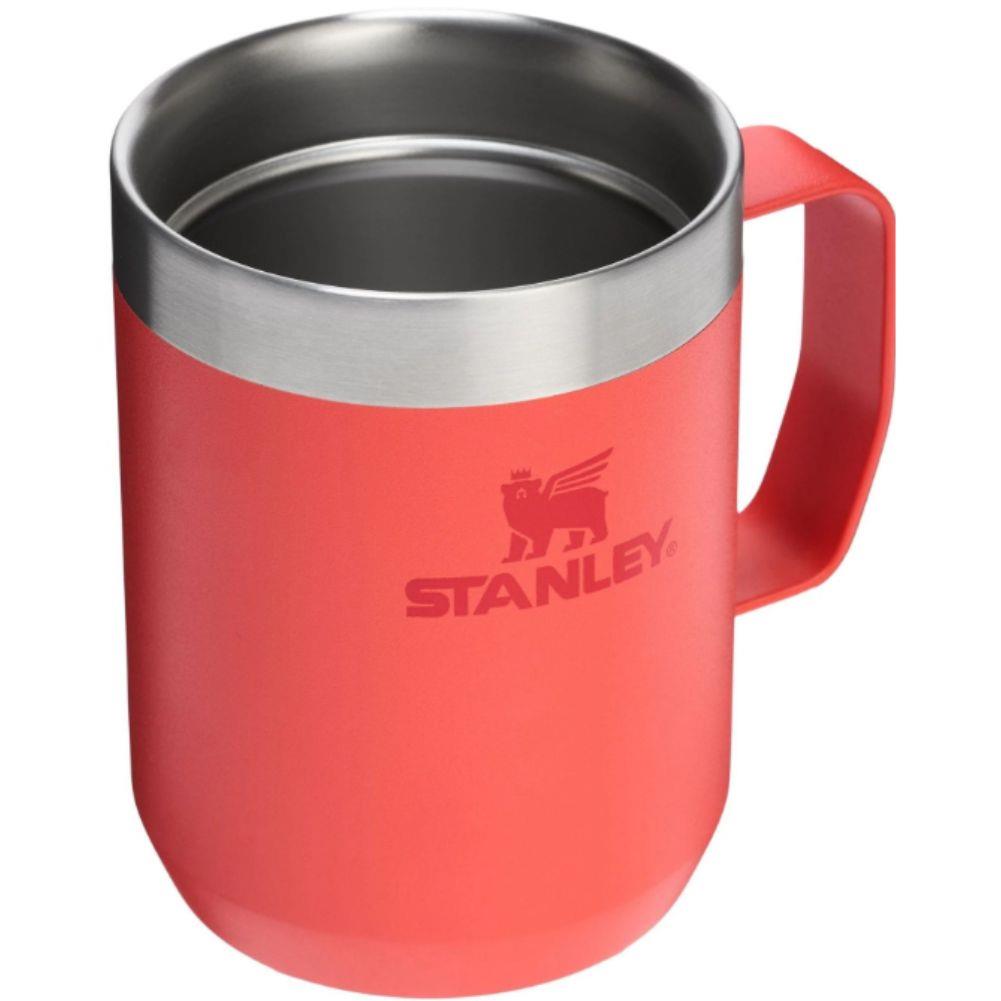 Stanley Everyday Camp 230ML Mug (Hot Coral) angle