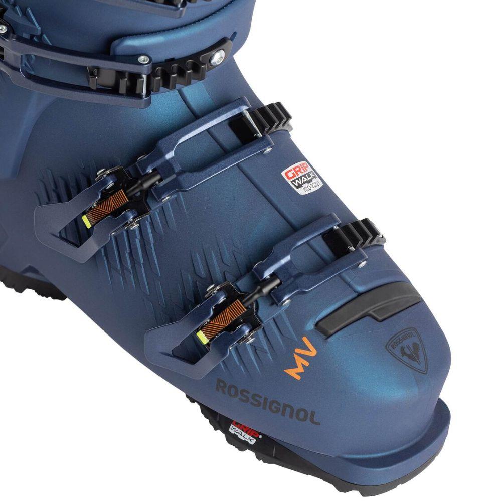 Rossignol Men&#39;s On Piste Ski Boots VIZION 4B PRO 120 MV GW (Metal Blue) toes