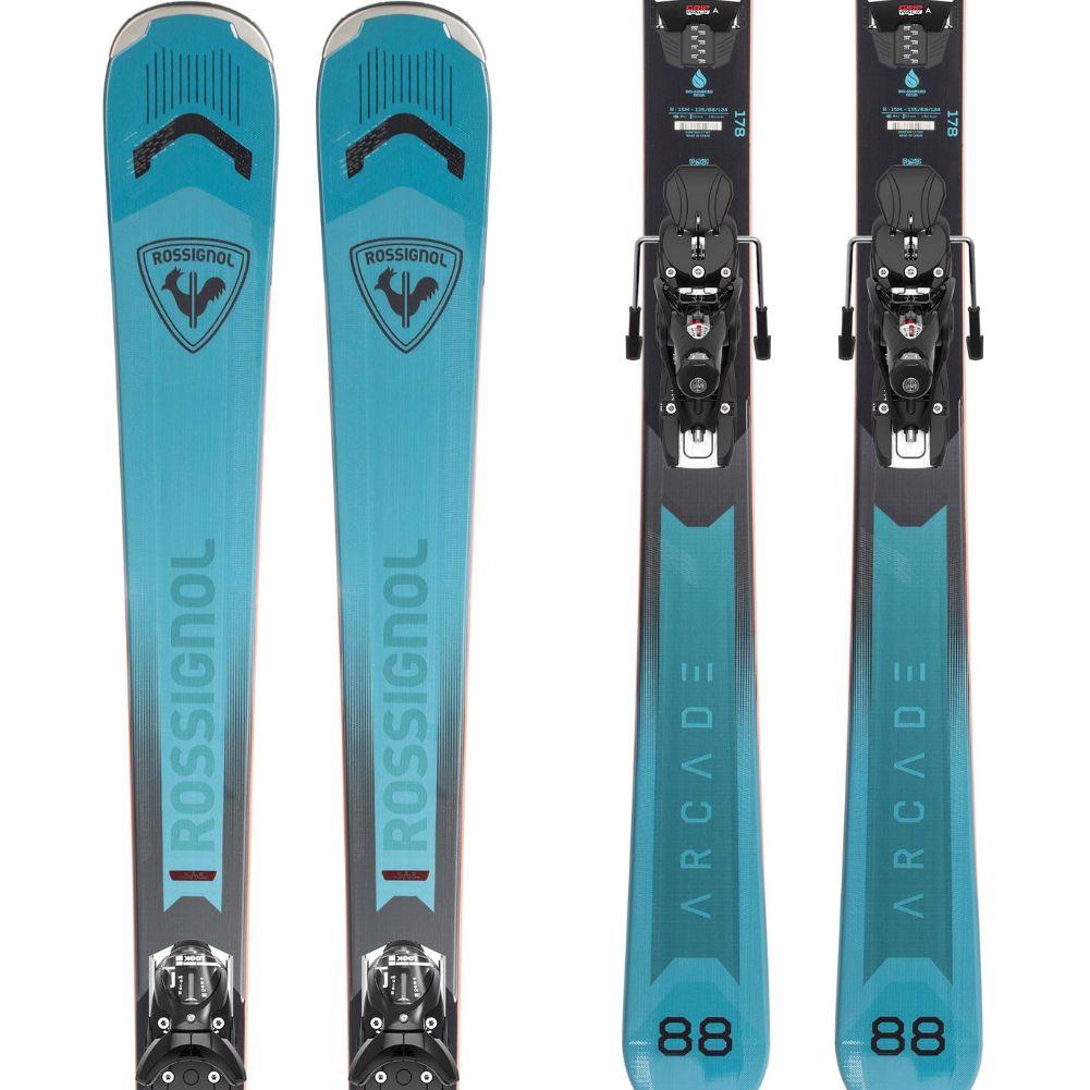 Rossignol Mens Arcade 88 Konect Skis With SPX 12 Konect GW B90 Bindings