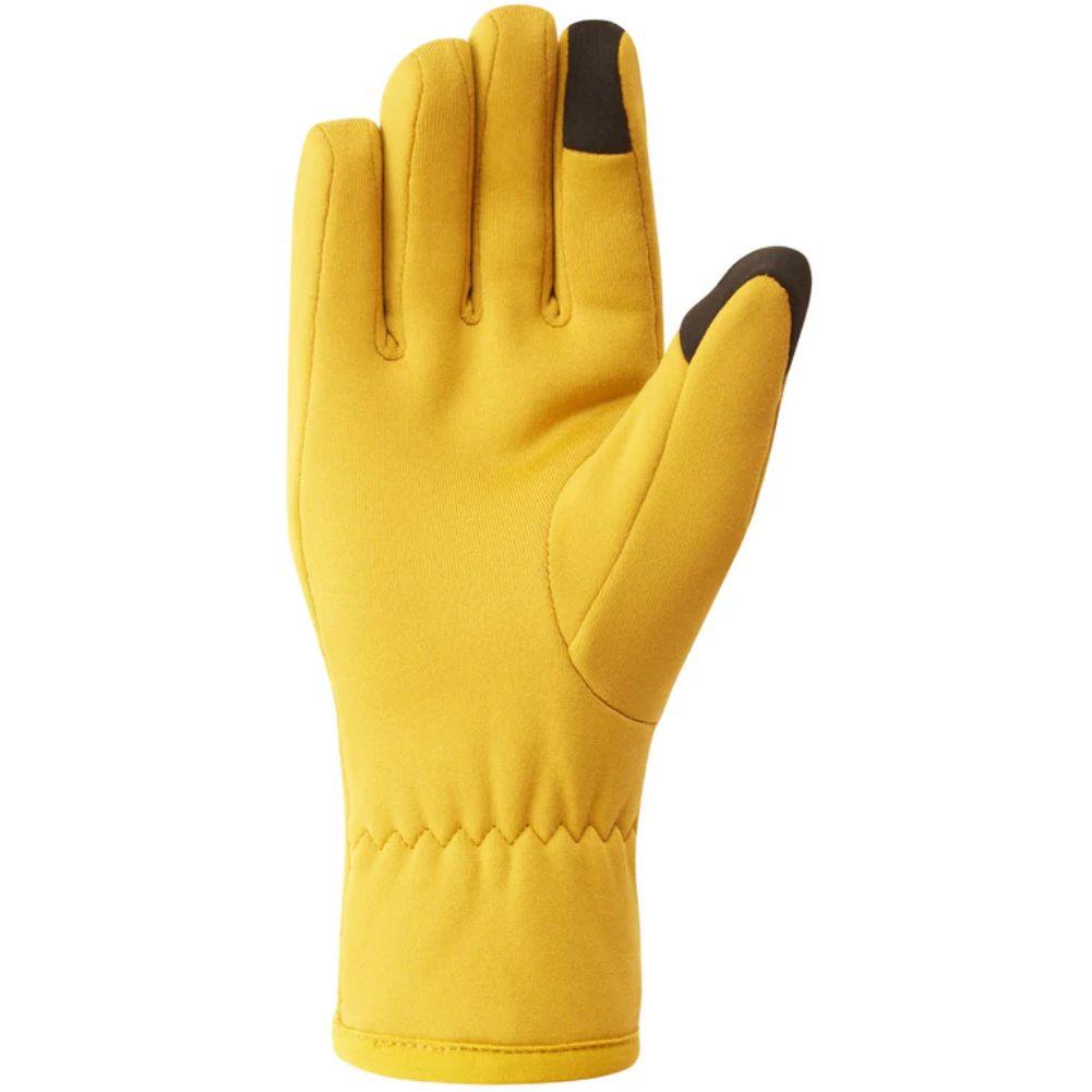 Montane Men’s Fury Fleece Gloves (Ginkgo Gold) palm
