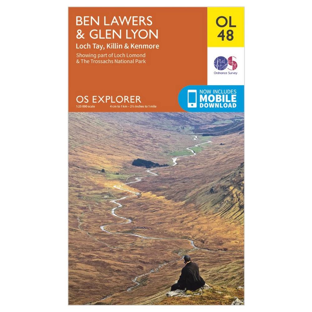Ordnance Survey Explorer Map OL 48 Ben Lawers &amp; Glen Lyon