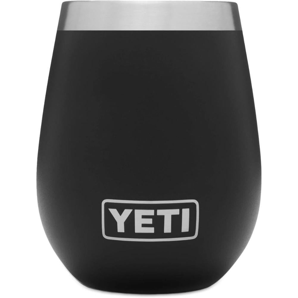 Yeti Rambler 10 OZ Wine Tumbler (Black)