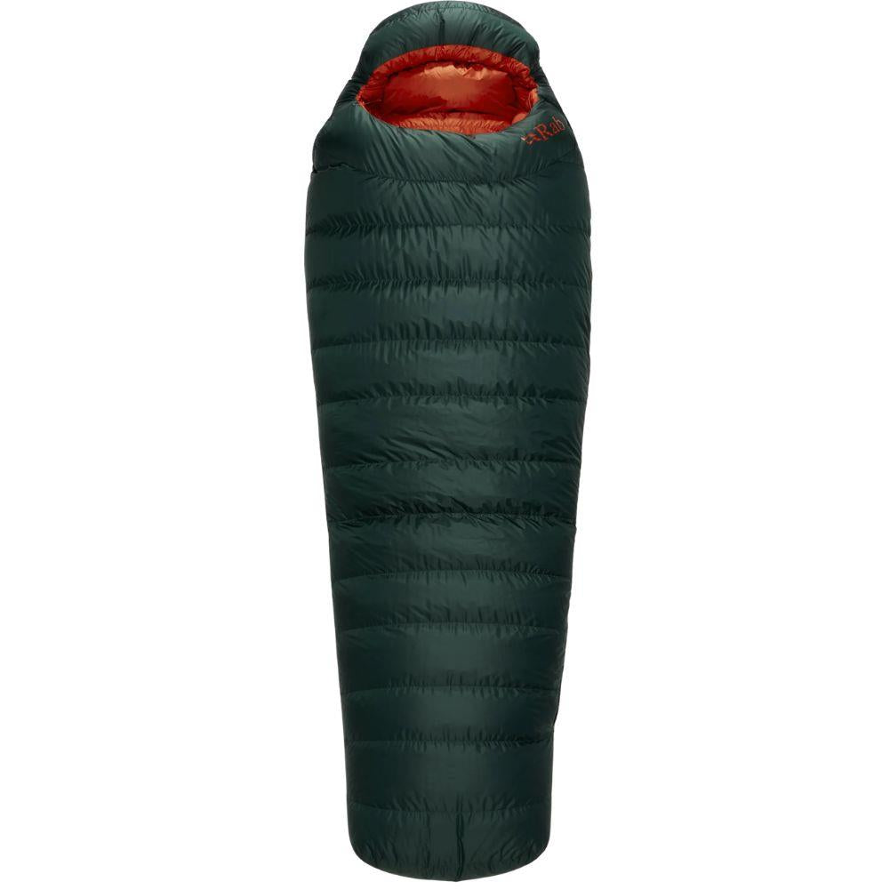 Rab Ascent 1100 Down Regular Sleeping Bag - Right Zip (Pine)