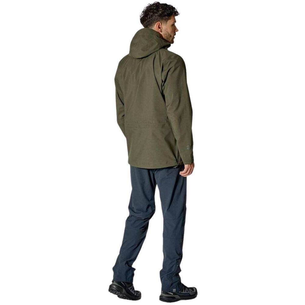 Rab Men's Kangri GORE-TEX Jacket (Olive (Olive)) full back