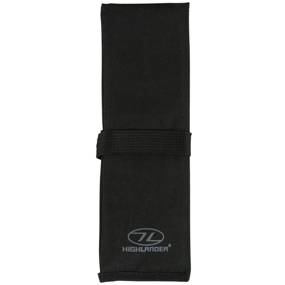 Highlander Folding Sit Mat (Black) folded