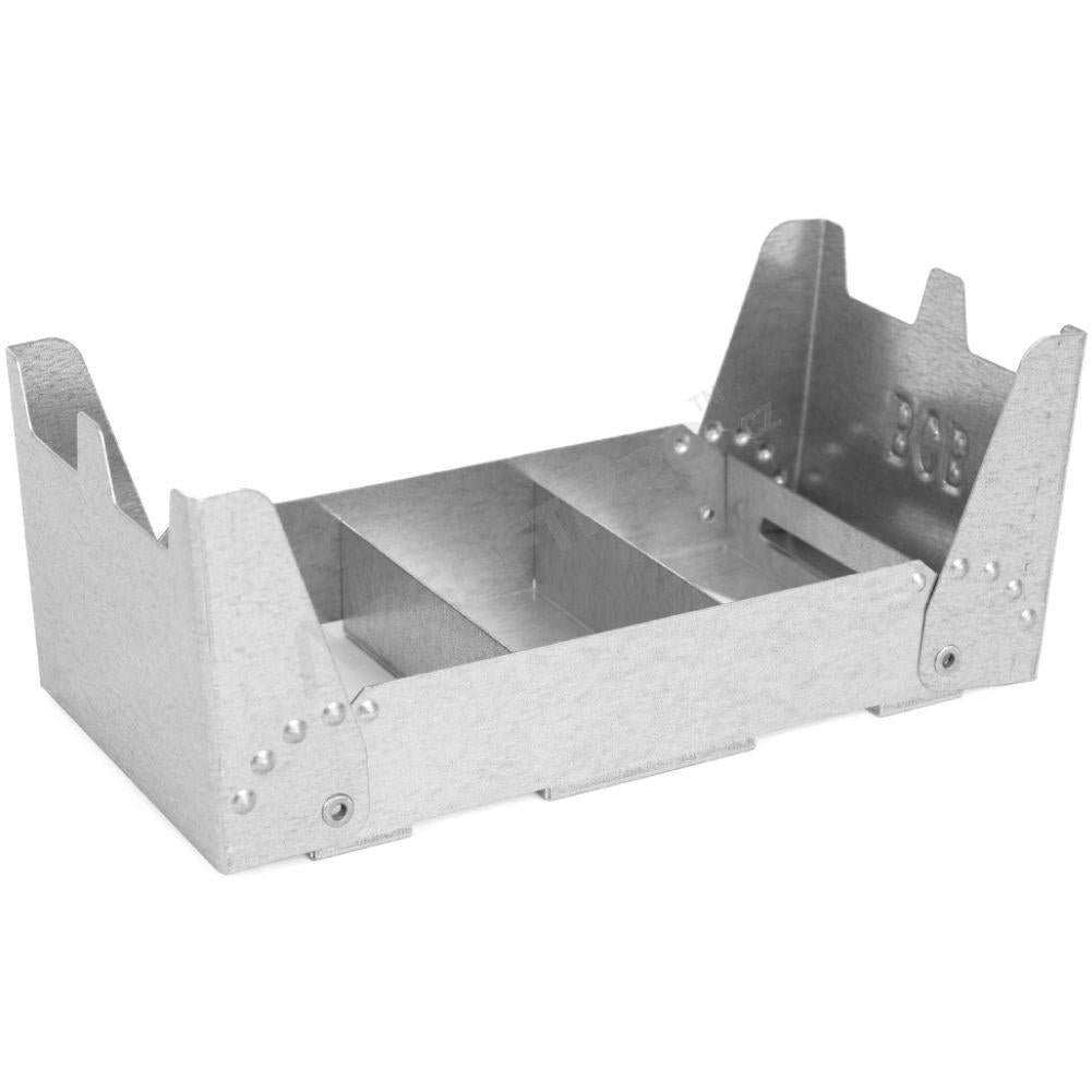 FireDragon Folding Cooker with Windbreak open