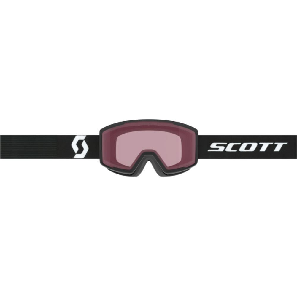Scott Factor Unisex Snow Sports Goggle (Mineral Black/White,Enhancer S2) Strap