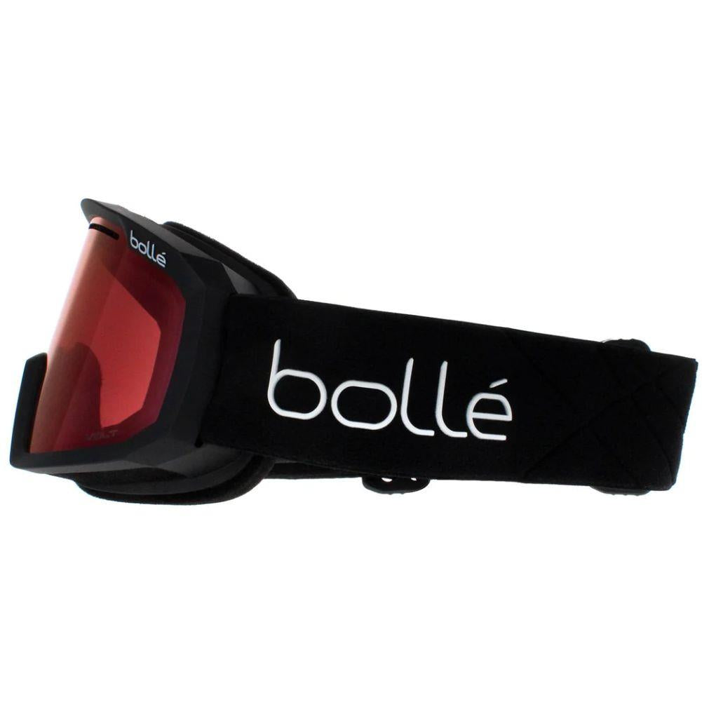 Bollé Unisex Y7 OTG Snow Sports Goggles (Matte Black/Volt Ruby) - Cat 2 side
