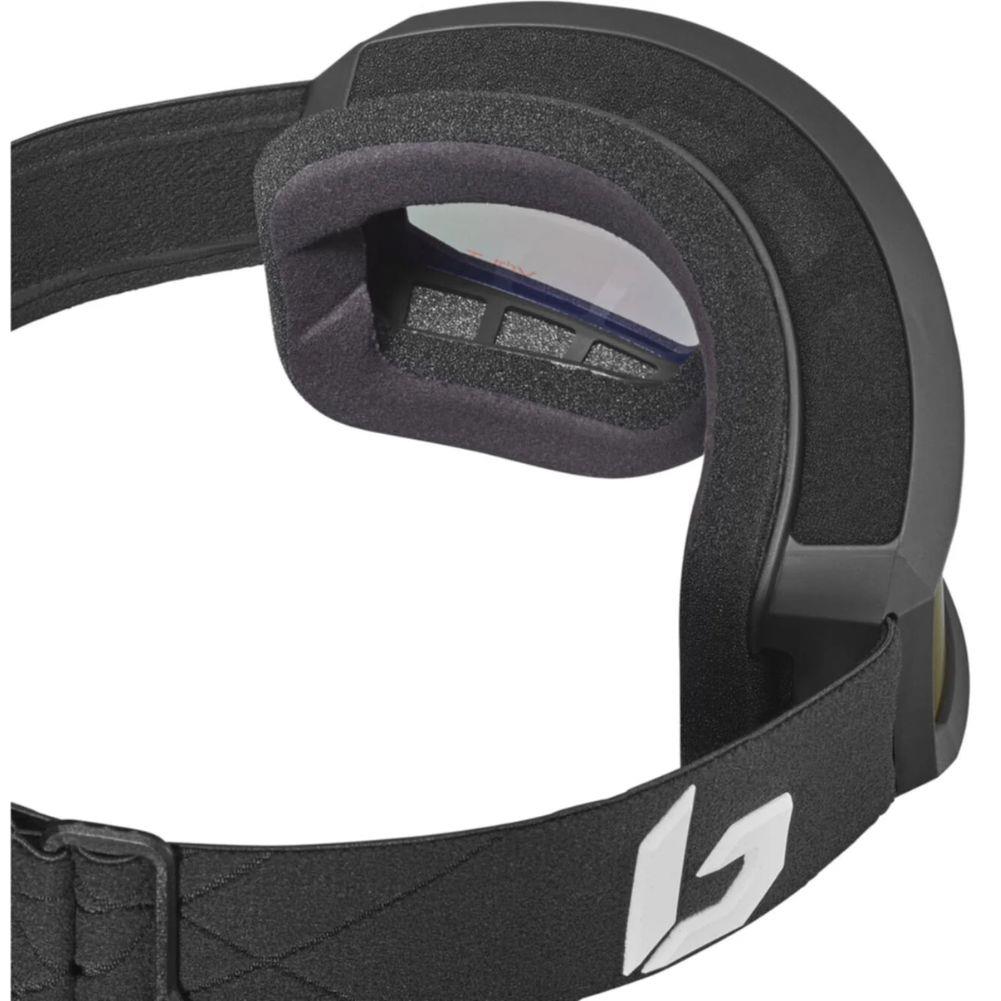 Bollé Unisex Y7 OTG Snow Sports Goggles (Matte Black/Volt Ruby) - Cat 2 top