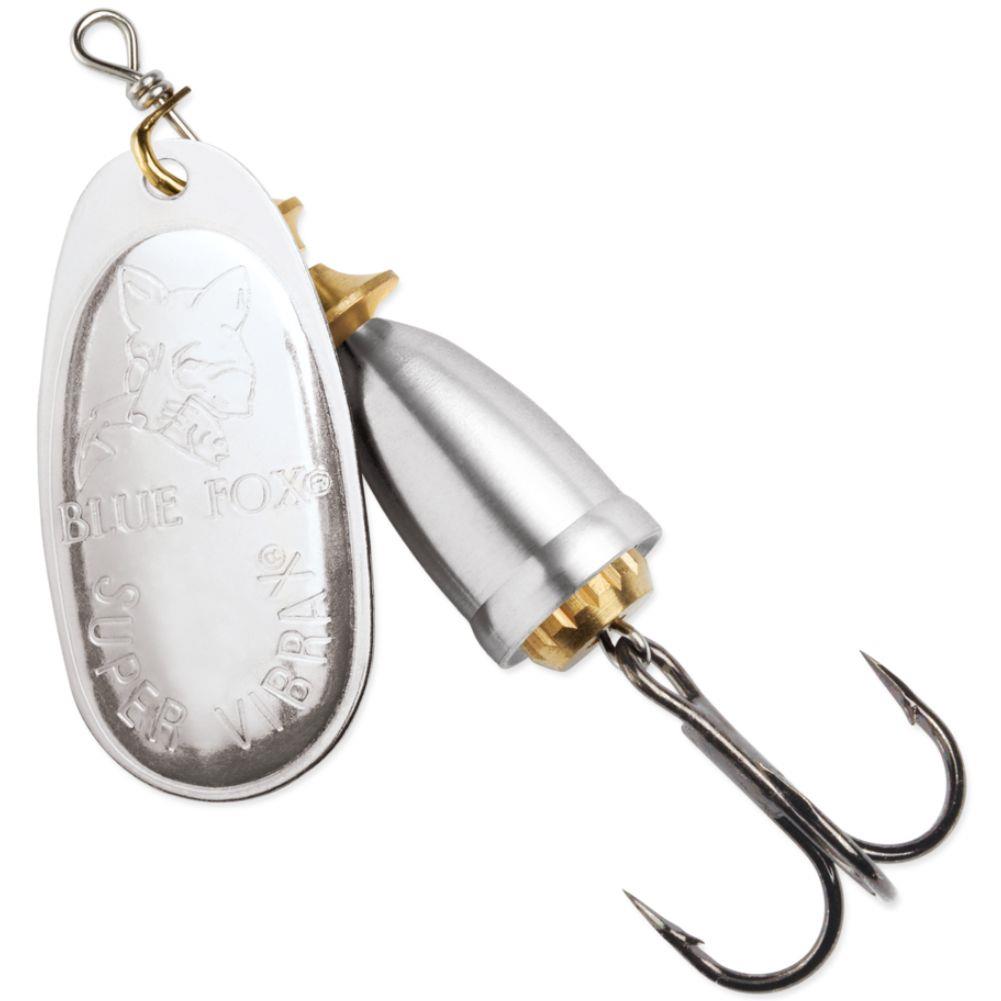 Blue Fox Vibrax Original Spinner Lure - 4g (Silver)