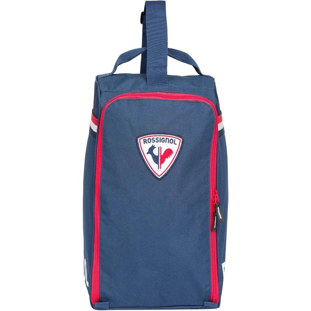 Rossignol Unisex's Strato Boot Bag (Dark Blue/Red Strip) front
