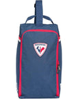 Rossignol Unisex's Strato Boot Bag (Dark Blue/Red Strip) front