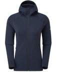 Montane Women's Fury Hooded Fleece Jacket (Eclipse Blue)