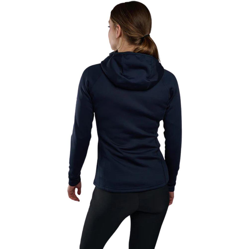 Montane Women's Fury Hooded Fleece Jacket (Eclipse Blue) back women