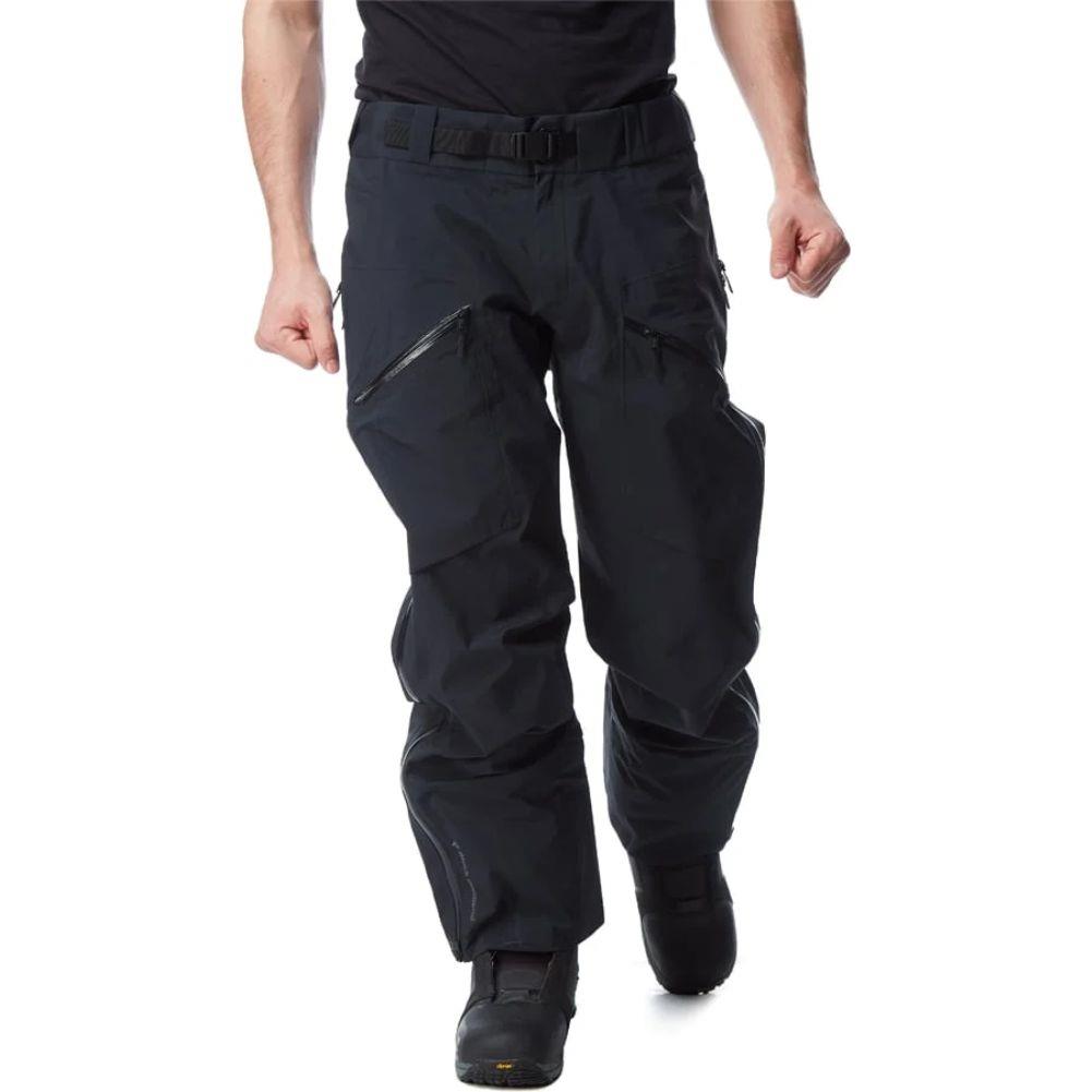 Black Diamond Sharp End GTX Snow Sports Pants walking forward