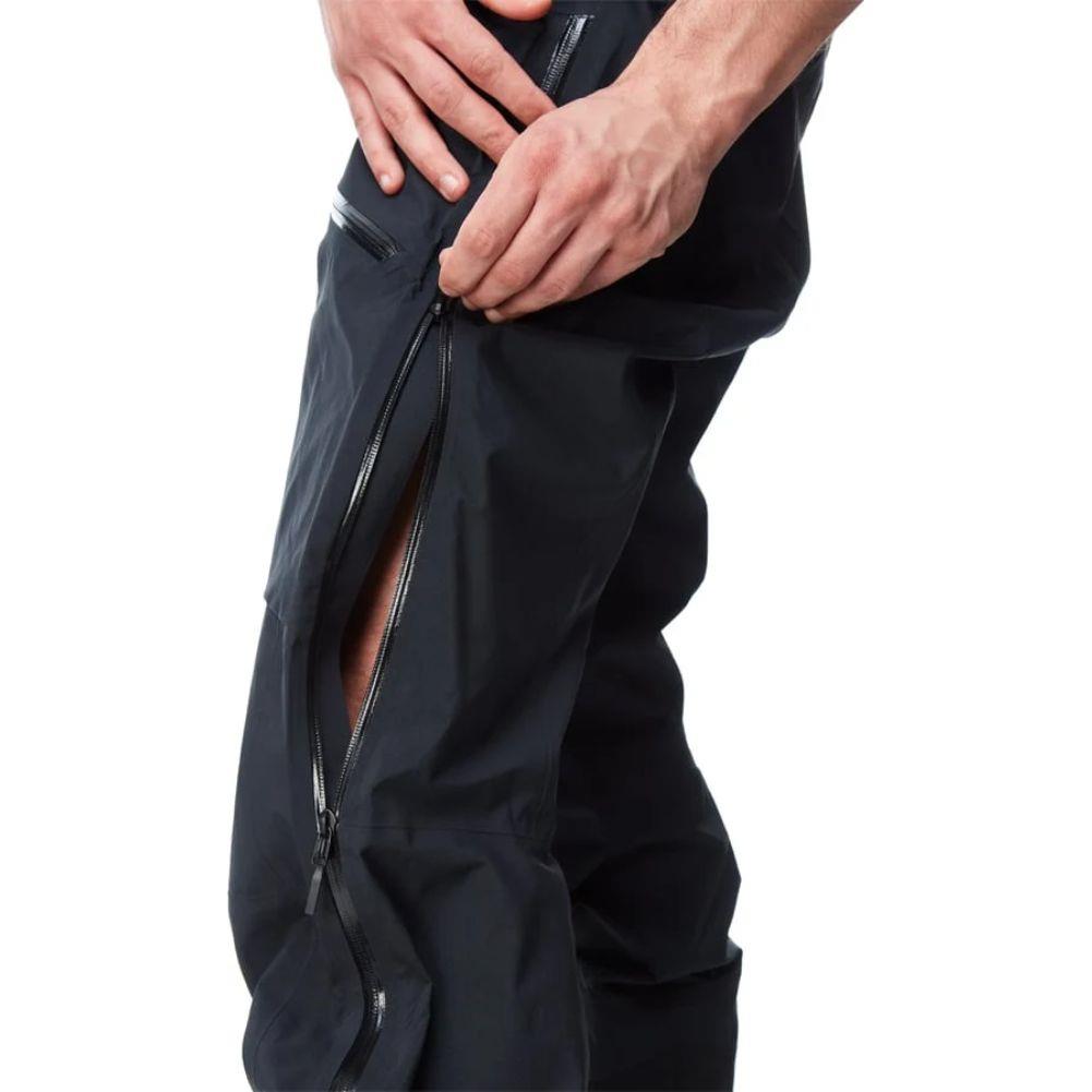 Black Diamond Sharp End GTX Snow Sports Pants zipper expose leg