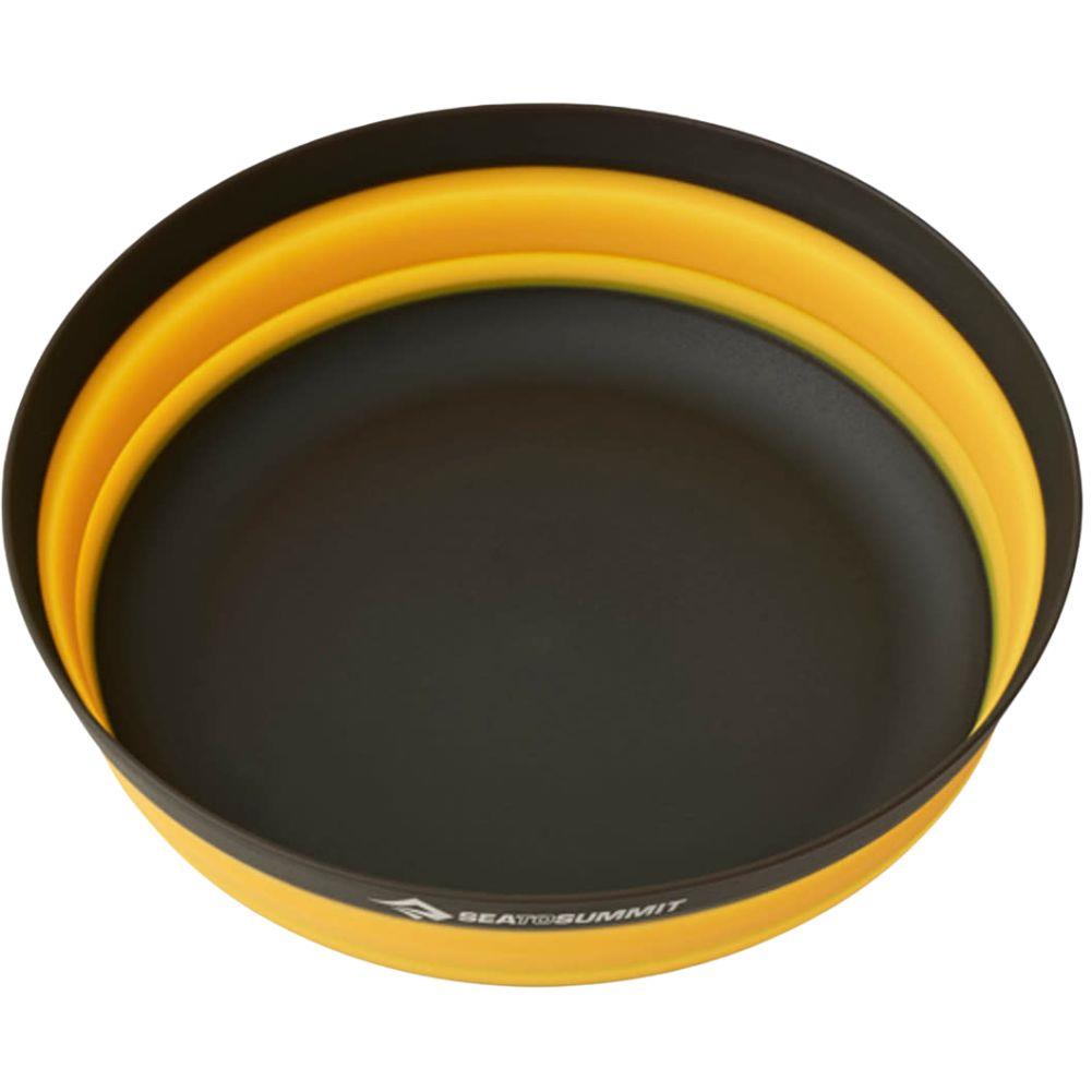Sea to Summit Frontier UL Collapsible Bowl - Large (Sulphur Yellow) top view