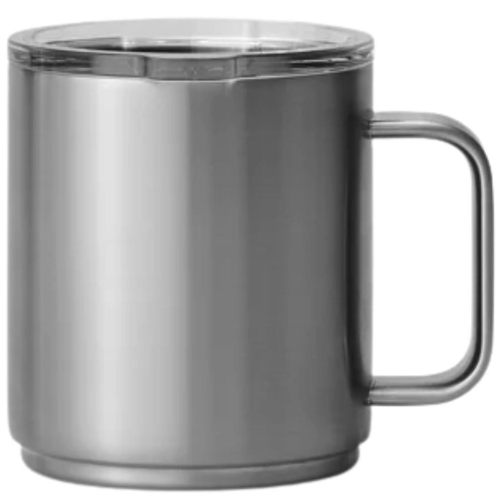 Yeti Rambler 10 oz (295 ml) Stackable Ceramic Lining Mug (Stainless Steel) back