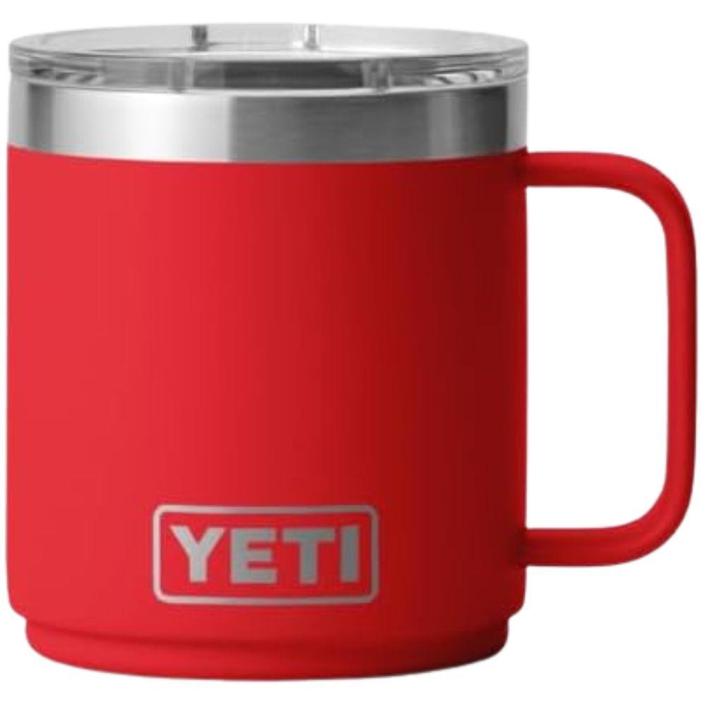 Yeti Rambler 10 oz (295 ml) Stackable Ceramic Lining Mug (Rescue Red)