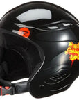 Rossignol Youth Comp J Ski Helmet - XS Last Size (Black) angle