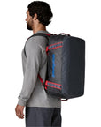 Patagonia Black Hole Duffel 40L (Smolder Blue w/Amanita Red) carry