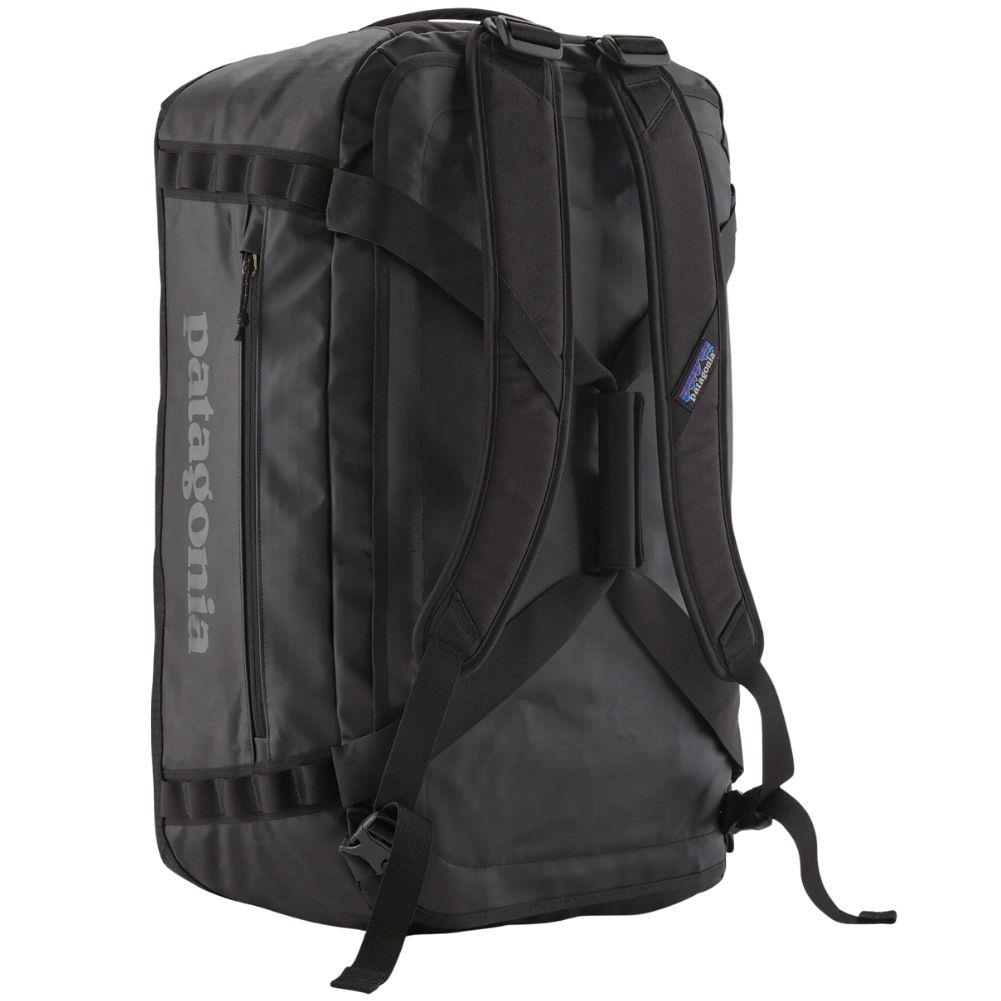 Patagonia Black Hole 55L Duffel Bag (Black w/Black) standing